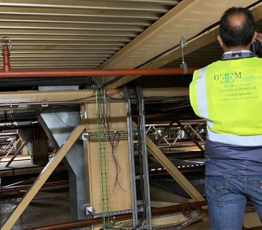 Under‑floor inspection
